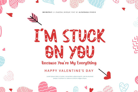 Infinitely - Playful Display Font Font Alpaprana Studio 