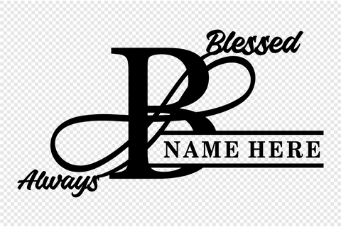 Infinity Monogram Split Alphabet Letters SVG Cut Files, Split Font SVG Bundle, family monogram SVG, SVG D2PUTRI Designs 