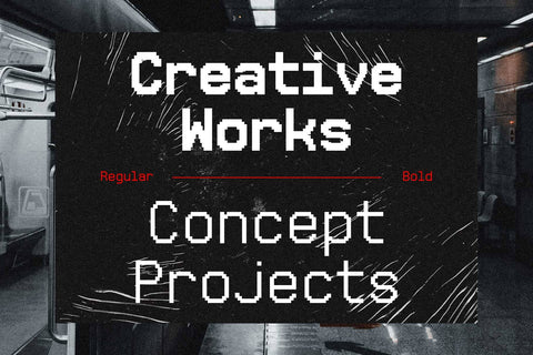 Informix - Monospaced Font Font Arterfak Project 