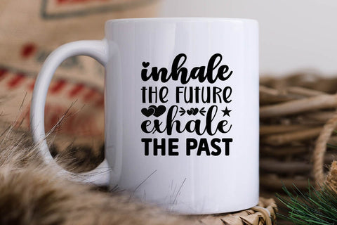 inhale the future exhale the past SVG Angelina750 