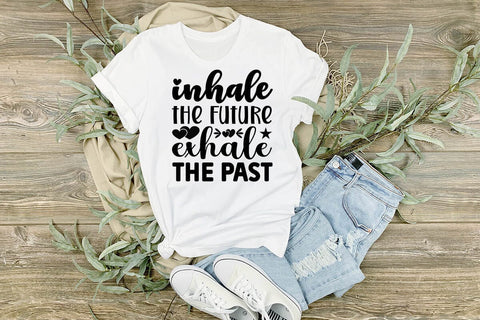 inhale the future exhale the past SVG Angelina750 