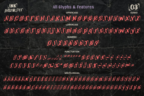 Ink District Font BB Digital Arts 