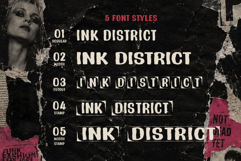 Ink District Font BB Digital Arts 