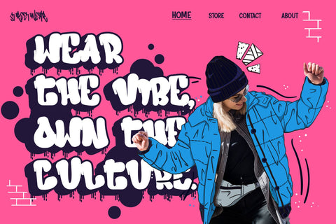 Ink Rush - 3d Dripping Layered Graffiti Letter Font Mozzatype 