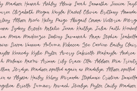 Inkspill Script and Sans Duo Font Beck McCormick 