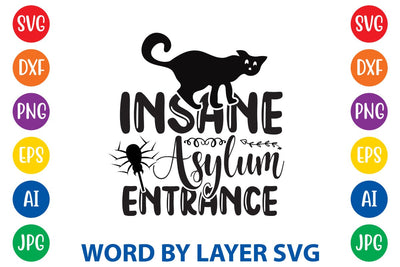 Insane Asylum Entrance SVG Rafiqul20606 