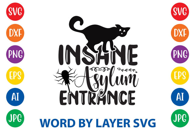 Insane Asylum Entrance SVG Rafiqul20606 