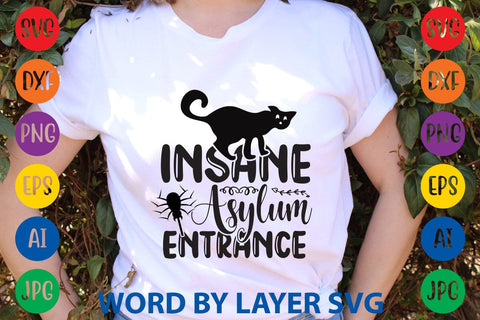 Insane Asylum Entrance SVG Rafiqul20606 