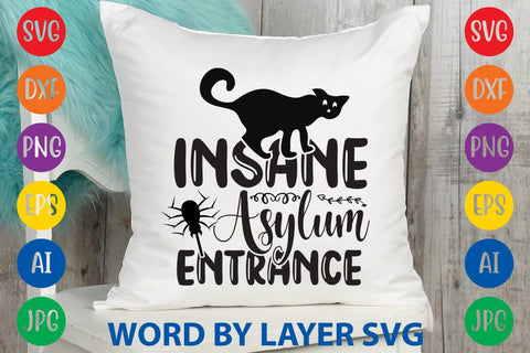 Insane Asylum Entrance SVG Rafiqul20606 