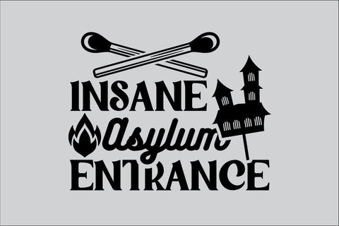 Insane Asylum Entrance SVG Rafiqul20606 
