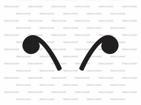 Insect Antenna (Bee) SVG TribaliumArtSF 