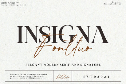 Insigna Font Studio Rhd Store 