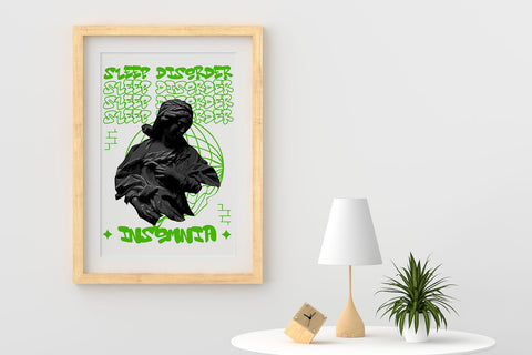 Insomnia Y2K Street Style Graffiti Design SVG Mozzatype 