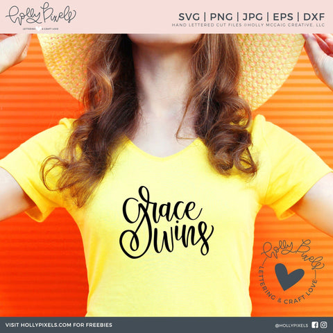 InspGrace SVG | Christian SVG | Grace Wins Quote | Christian SVG File SVG Ikonart Design Shop 