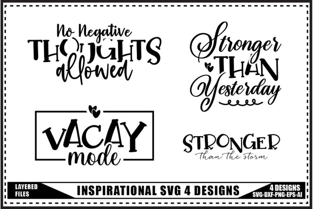 Inspiration Svg 4 Designs, Self Love Inspiration Svg SVG shah alam 