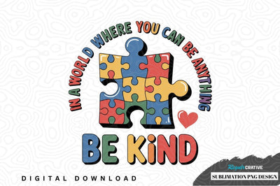 Inspirational autism awareness sublimation design Sublimation Regulrcrative 