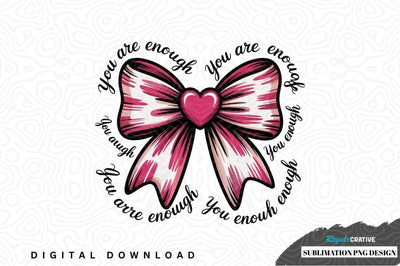 Inspirational bow sublimation png design Sublimation Regulrcrative 