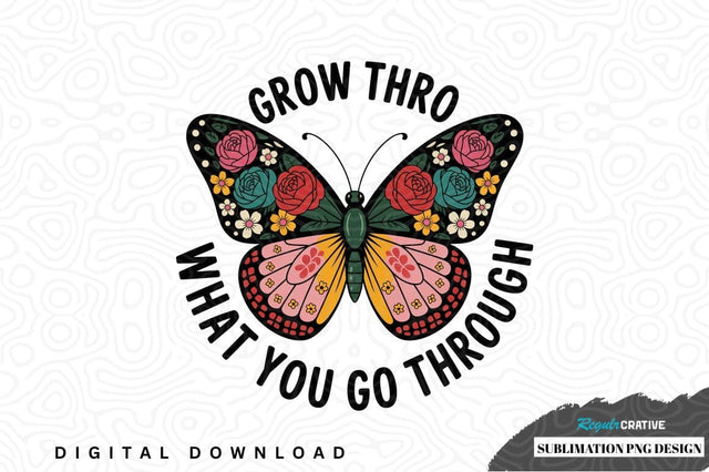 Inspirational butterfly sublimation png design Sublimation Regulrcrative 