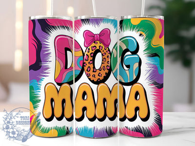 Inspirational Dog Mama Tumbler Wrap, Pet Lover Cup, Affirmation Tumbler Wrap, Dog Mom Gift, 20oz Skinny Tumbler, Inspirational Dog Design, Sublimation Pet Wrap Sublimation ToriDesigns 