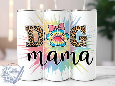 Inspirational Dog Mama Tumbler Wrap, Pet Lover Cup, Affirmation Tumbler Wrap, Dog Mom Gift, 20oz Skinny Tumbler, Inspirational Dog Design, Sublimation Pet Wrap Sublimation ToriDesigns 
