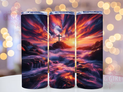 Inspirational Faith Christian Tumbler, Faith Tumbler, Stylish 20oz Wrap, Sublimation Design, Trendy Gift Idea, Religious Wrap, Inspirational Tumbler Sublimation SvggirlplusArt 