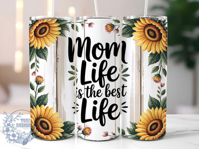 Inspirational Mom Life Quote Tumbler, Inspirational Quote Wrap, 20Oz Skinny Tumbler, Motivational Sublimation Design, Motherhood Tumbler Wrap, Positive Affirmation Tumbler, Uplifting Message Design Sublimation ToriDesigns 