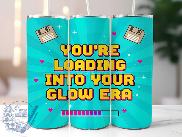 Inspirational Motivational Quote Tumbler, Positive Message Tumbler, Motivational Quotes Wrap, Uplifting Sublimation Design, 20oz Skinny Tumbler Wrap, Encouraging Quote Tumbler, Inspirational Drinkware Design Sublimation ToriDesigns 