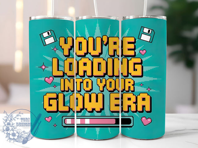 Inspirational Motivational Quote Tumbler, Positive Message Tumbler, Motivational Quotes Wrap, Uplifting Sublimation Design, 20oz Skinny Tumbler Wrap, Encouraging Quote Tumbler, Inspirational Drinkware Design Sublimation ToriDesigns 