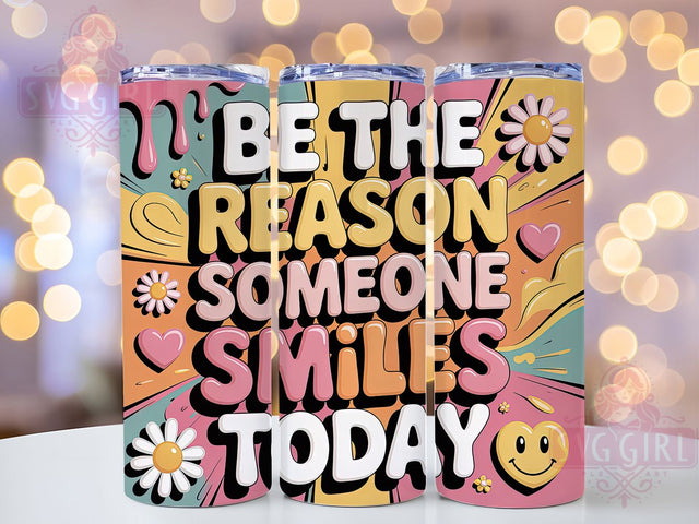 Inspirational Positive Quote Tumbler Wrap, Positive Quote Tumbler, 20Oz Tumbler Sublimation, Motivational Drinkware Design, Uplifting Quote Wrap, Encouraging Gift Idea, Daily Affirmation Tumbler Sublimation SvggirlplusArt 