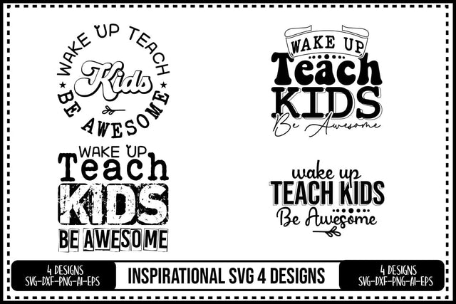 Inspirational Quotes Svg 4 Designs SVG shah alam 