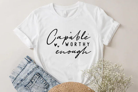Inspirational Quotes SVG PNG Bundle, Inspirational Quote T-shirt Design SVG FiveStarCrafting 