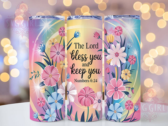 Inspirational Scripture Faith Tumbler, Christian Tumbler Wrap, Religious Tumbler Design, Faith Tumbler Sublimation, Scripture Tumbler Wrap, Inspirational Tumbler Design, Blessing Tumbler Wrap Sublimation SvggirlplusArt 
