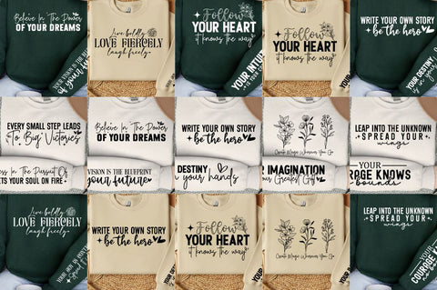 Inspirational Sleeve SVG Design Bundle SVG Designangry 