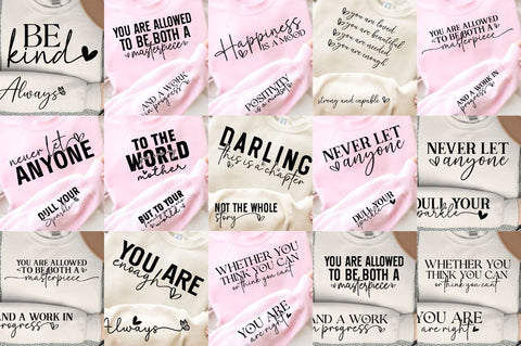 Inspirational sleeve SVG Design Bundle SVG Designangry 