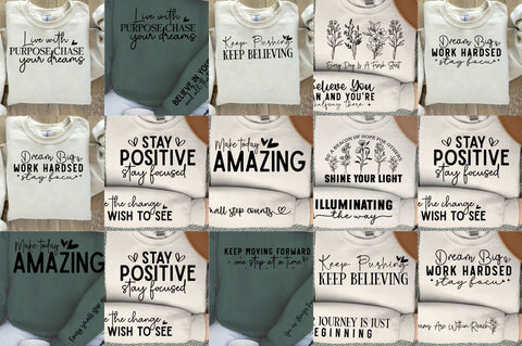 Inspirational sleeve SVG Design Bundle SVG Designangry 