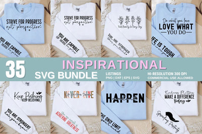 Inspirational Sleeve SVG Design Bundle SVG Designangry 