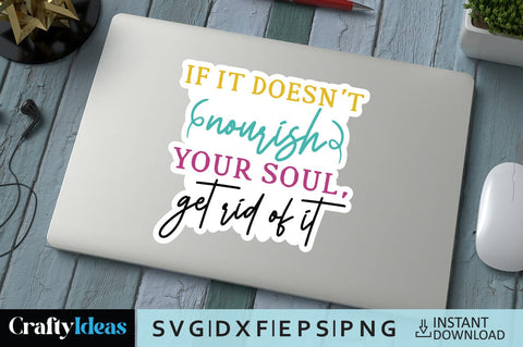 Inspirational Sticker Bundle SVG Crafty Ideas 