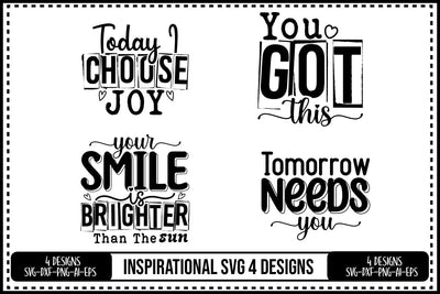 Inspirational Svg 4 Designs, Self Love Svg SVG shah alam 