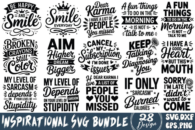 Inspirational SVG Bundle SVG Angelina750 
