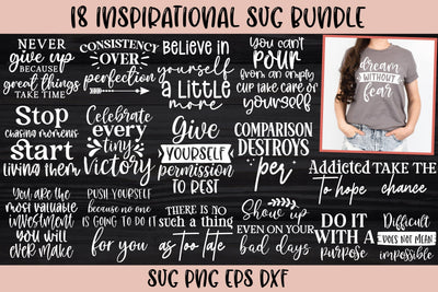 Inspirational SVG Bundle SVG Crafty Ideas 