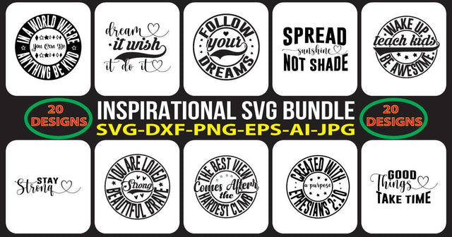 INSPIRATIONAL-SVG-BUNDLE SVG Syaman 