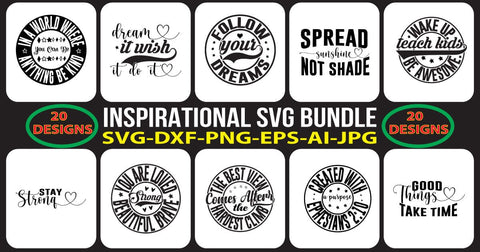 INSPIRATIONAL-SVG-BUNDLE SVG Syaman 
