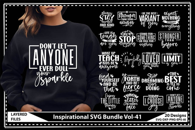 Inspirational SVG Bundle Vol-41 SVG shah alam 