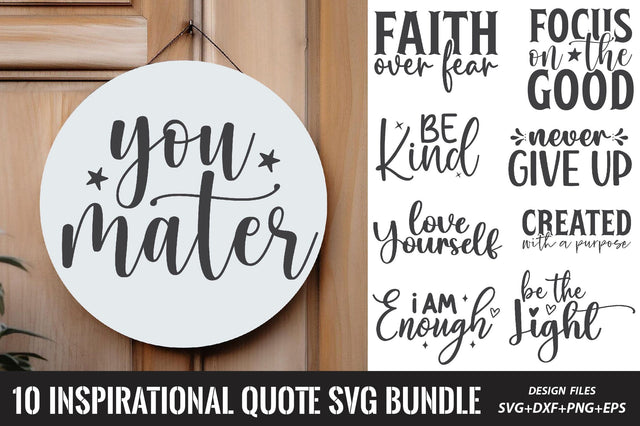 Inspirational SVG Design Bundle SVG Rupkotha 