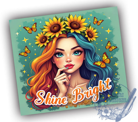 Inspirational Tumbler, Self-Love Design, Sublimation Wrap, Positive Quotes, Motivational Gifts, 20oz Tumbler, Digital Download Sublimation ToriDesigns 