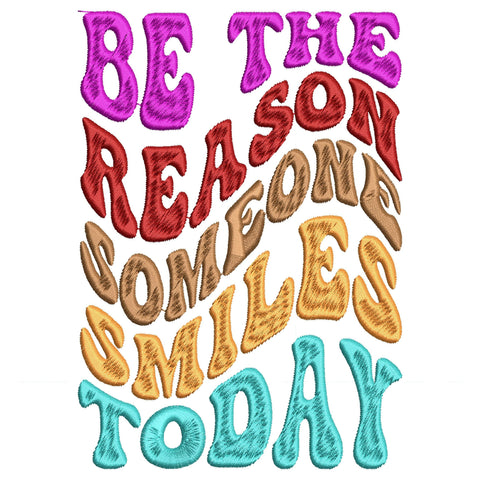 Inspirational Wavy Embroidery Designs Bundle - 15 Designs, Inspirational Sayings Embroidery, Inspirational Quotes Embroidery Files Embroidery/Applique DESIGNS HappyDesignStudio 