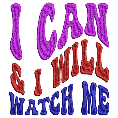 Inspirational Wavy Embroidery Designs Bundle - 15 Designs, Inspirational Sayings Embroidery, Inspirational Quotes Embroidery Files Embroidery/Applique DESIGNS HappyDesignStudio 