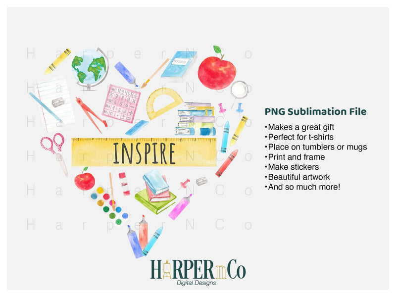Inspire SVG PNG Cut EPS File - So Fontsy