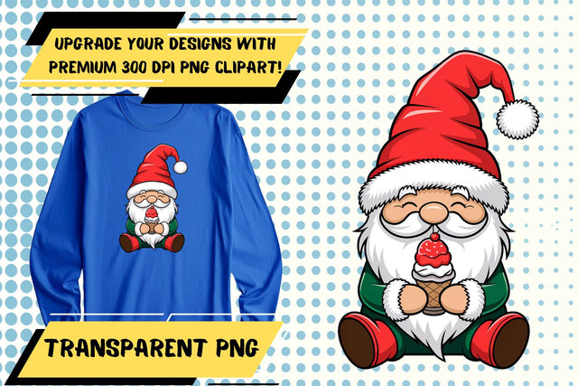 Inspiring PNG artwork, for sublimation projects , Gnome Sublimation HoodArtCraft 