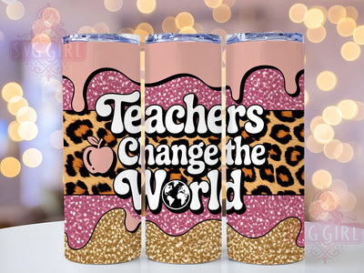 Inspiring Teacher Quote 20oz Tumbler, Inspirational Wrap, Sublimation Gift, Educator Mug, 20oz Tumbler Design, Teaching Quote, Classroom Theme Sublimation SvggirlplusArt 